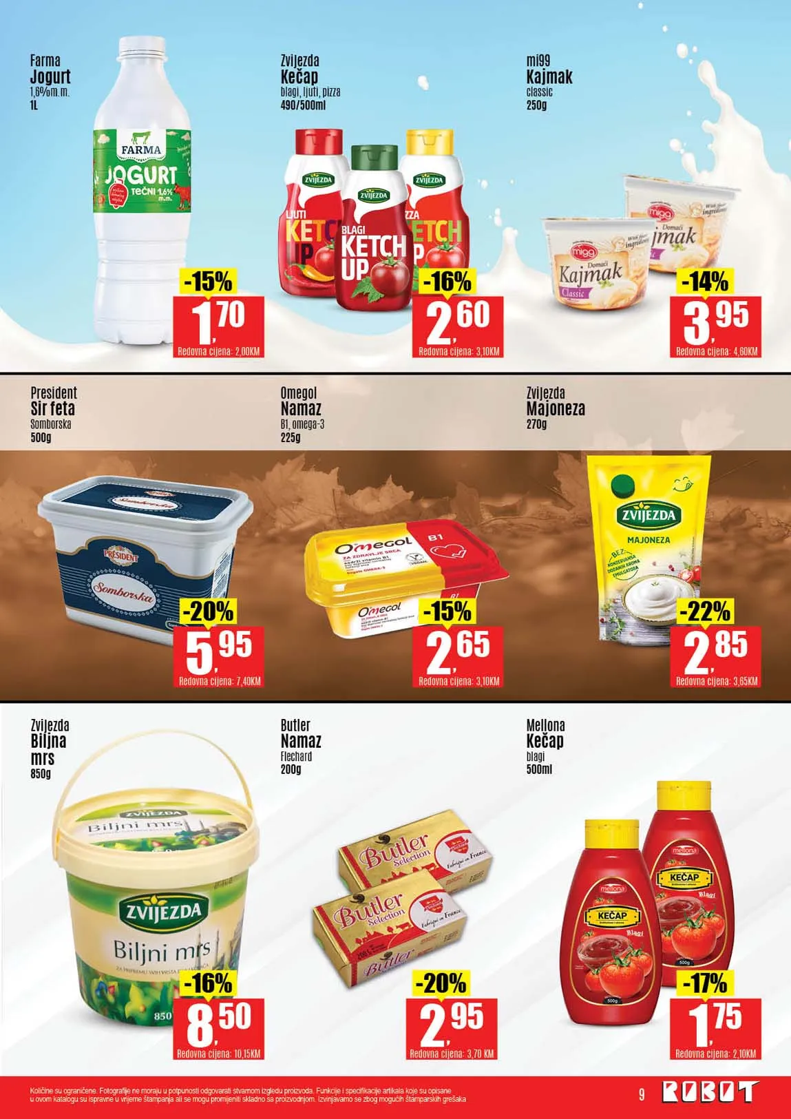 Robot komerc akcije i katalozi