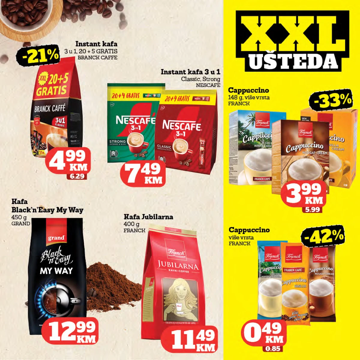Tropic XXL ušteda katalog – akcijska ponuda prehrambenih proizvoda | strana 37