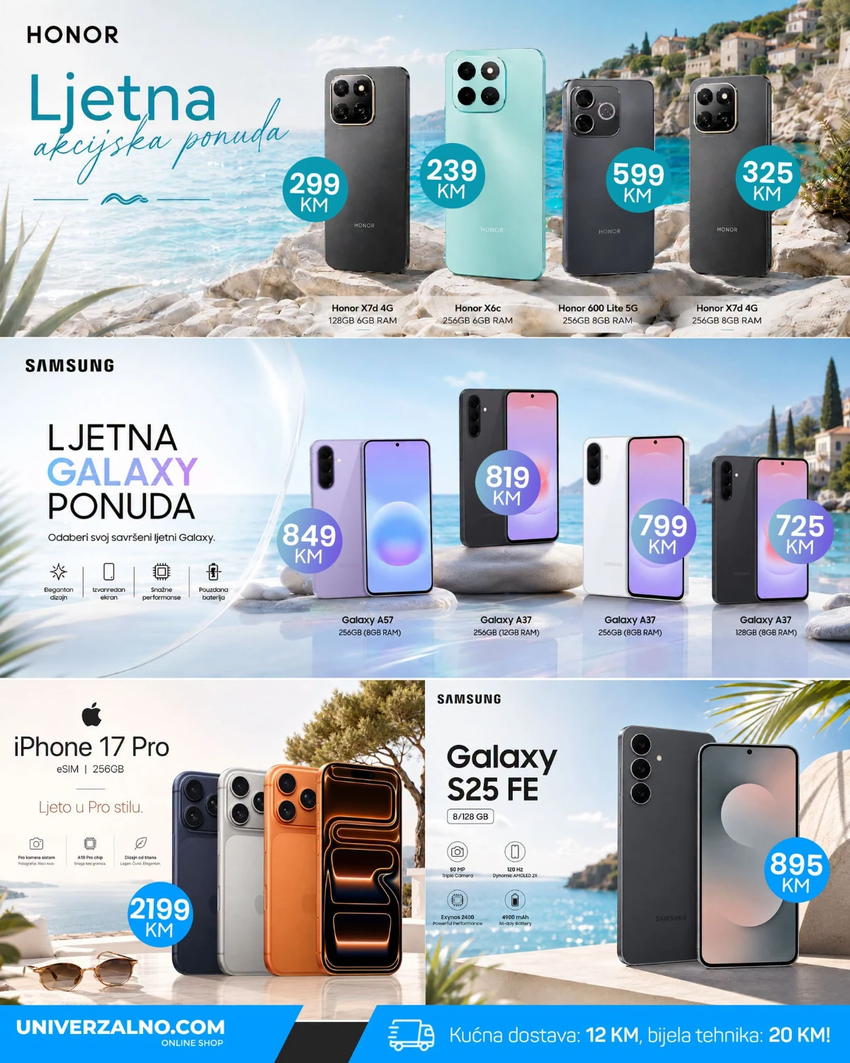 Univerzalno.com ljetni katalog – Honor, Samsung i Apple telefoni po akcijskim cijenama | Strana 2