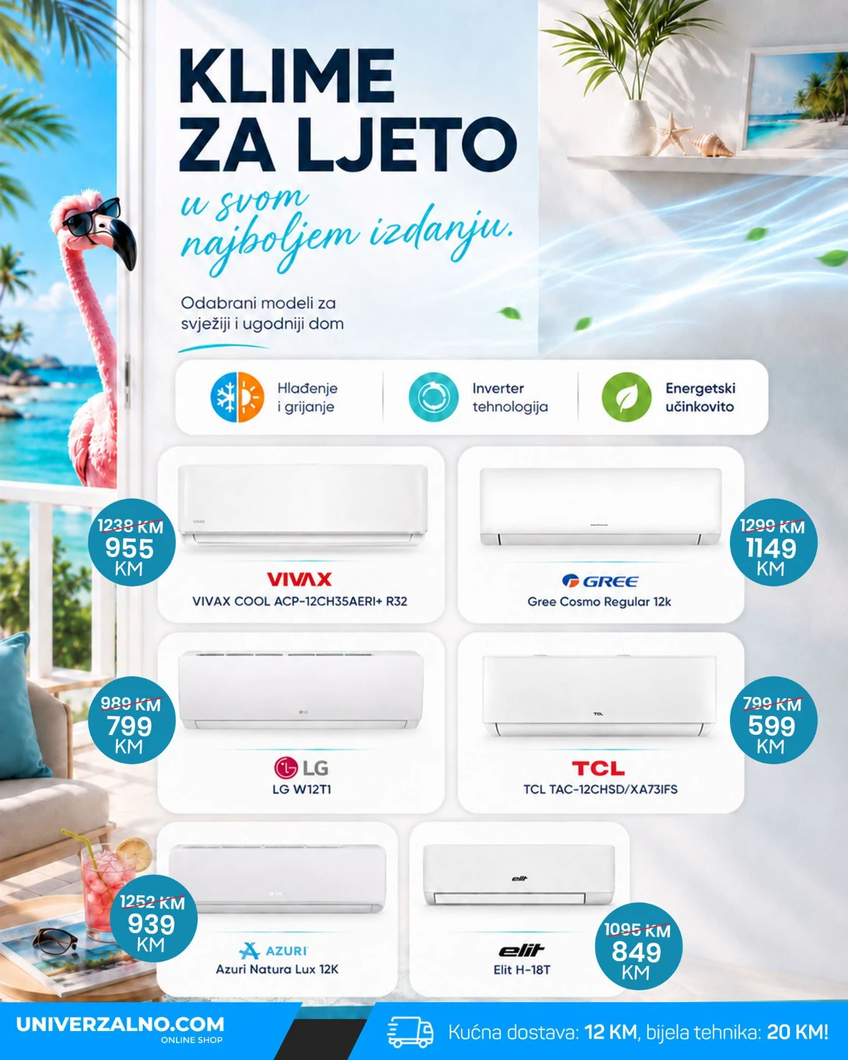 Univerzalno.com ljetni katalog – klima uređaji za dom po akcijskim cijenama | Strana 3