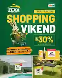 Zeka akcija do 30 posto shopping vikend 10.04 do 11.04.2026 Bau centar ponuda