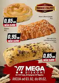 Mega diskont snizenja pekara