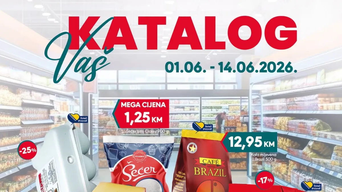 Mega Diskont akcija do 50% – katalog i sniženja do 14.06.2026