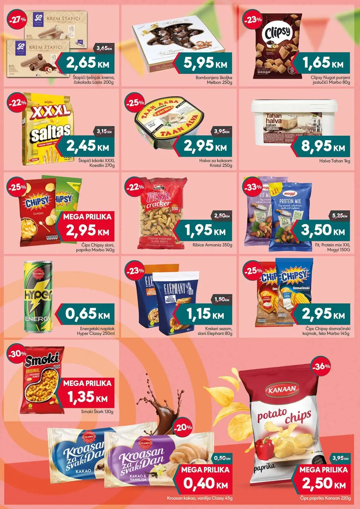 Mega Diskont katalog prehrana sniženja do 40% april 2026